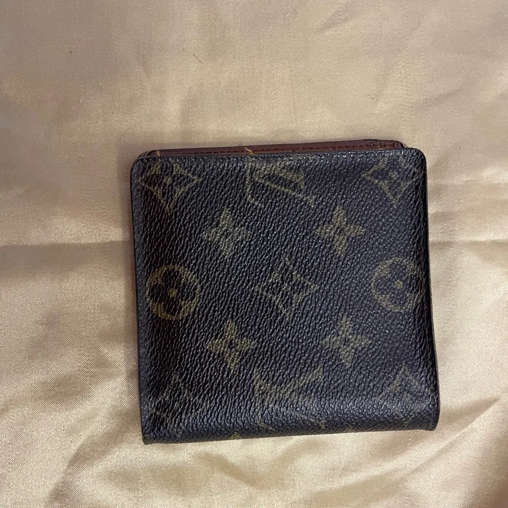 Louis Vuitton Black Monogram Wallet VINTAGE